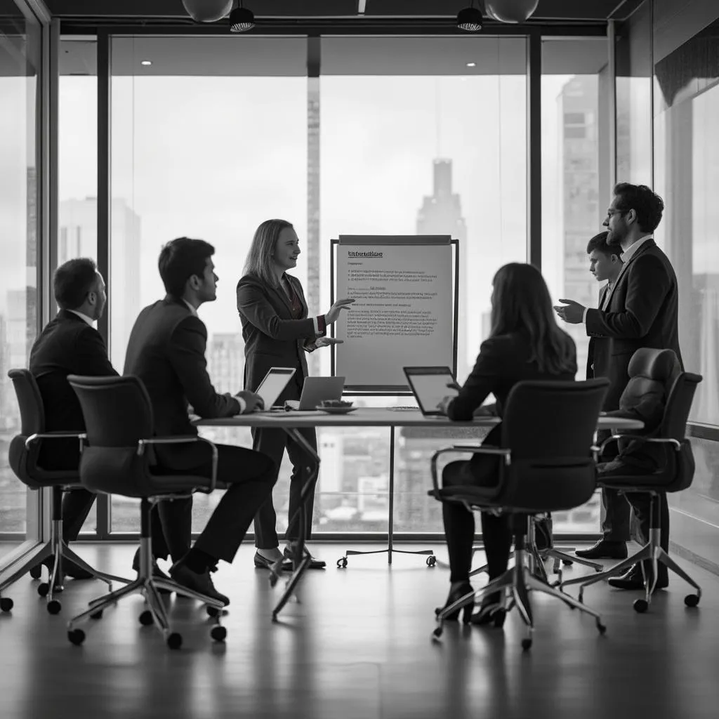 ConsultWise team meeting